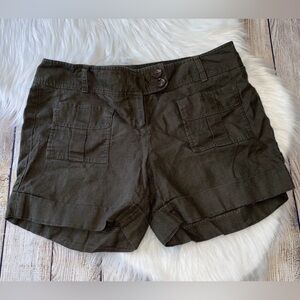 The Limited linen shorts size 6